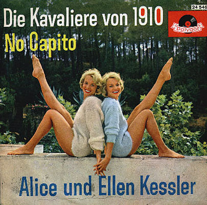 Cover Alice und Ellen Kessler Rechte Polydor