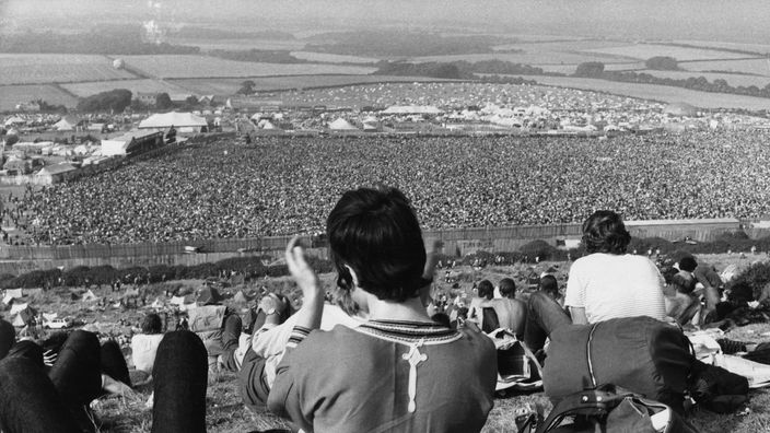 Isle of Wight Festival im August 1970