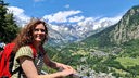 Moderatorin Anne Willmes besucht das Aostatal