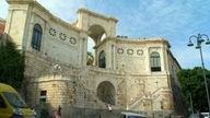 Außenansicht der Bastion Saint Remy in Cagliari