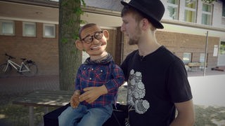 WDR Kultursommer 2023: Daniel Stippel mit Puppe