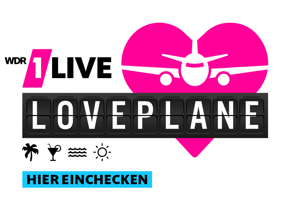 Logo 1LIVE Loveplane 2023